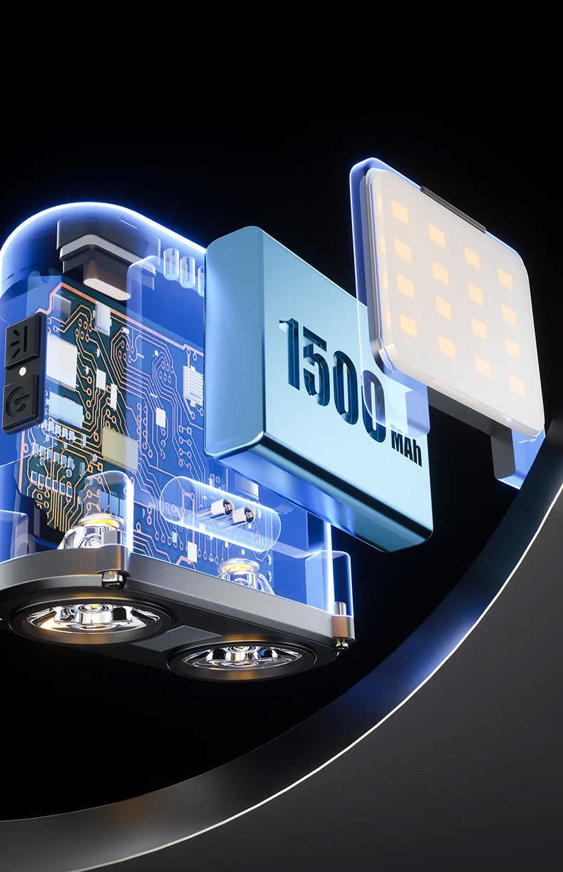 Lanterna de Cabeça WARSUN OWL – Recarregável, 500 Lúmens, USB-C, Resistente à água, 57g Lanterna de Cabeça WARSUN OWL – Recarregável, 500 Lúmens, USB-C, Resistente à água, 57g